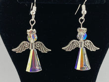 Load image into Gallery viewer, Swarovski Crystal Angel Earrings