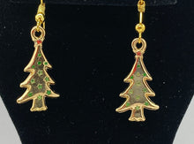 Load image into Gallery viewer, Christmas Tree Earrings