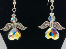 Load image into Gallery viewer, Swarovski Crystal Angel Earrings